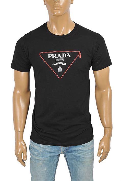 prada t shirts sale|Prada men' s t shirts.